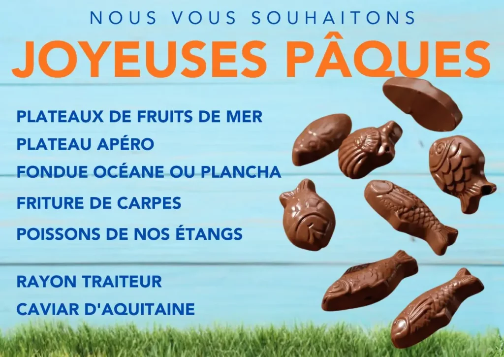 Offre Poissonnerie Paques 2026